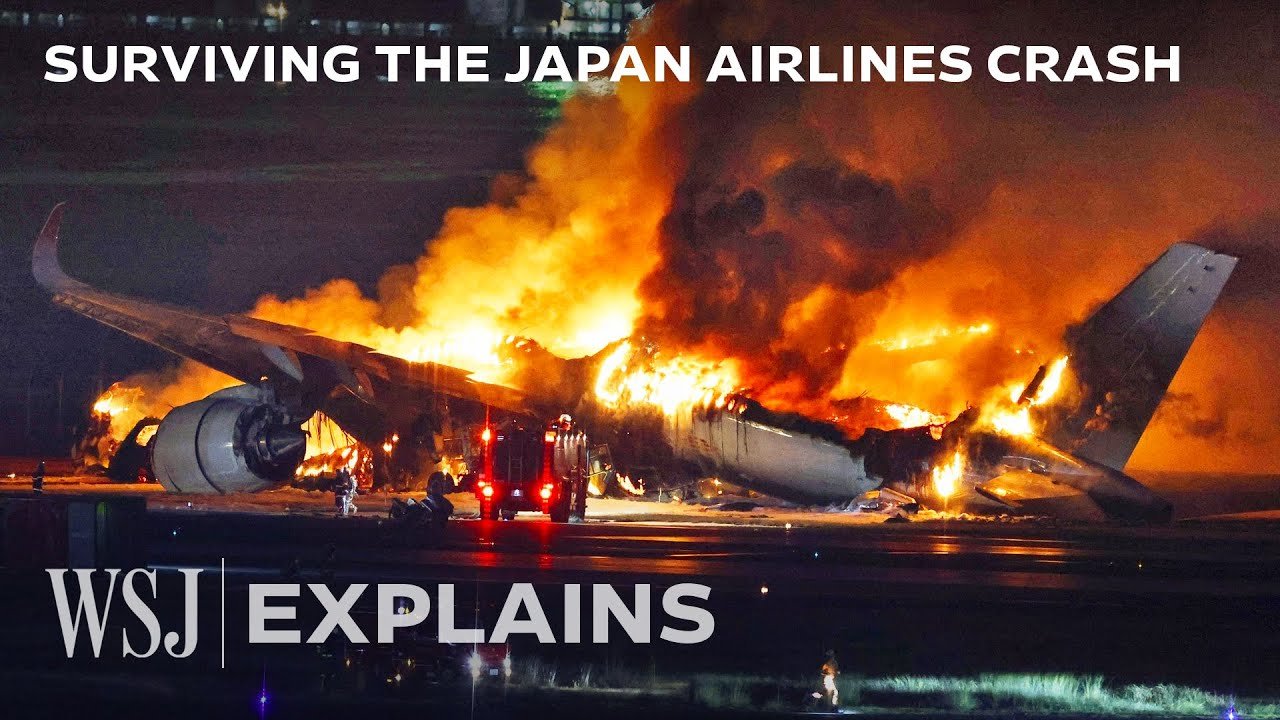 Japan Airlines A350 Evacuates All 379 Onboard Safely After Collision and Fire at Haneda Airport