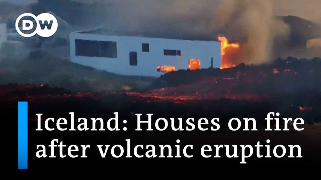 Iceland’s Grindavik Town Evacuated as Lava from Volcanic Eruption Threatens Homes