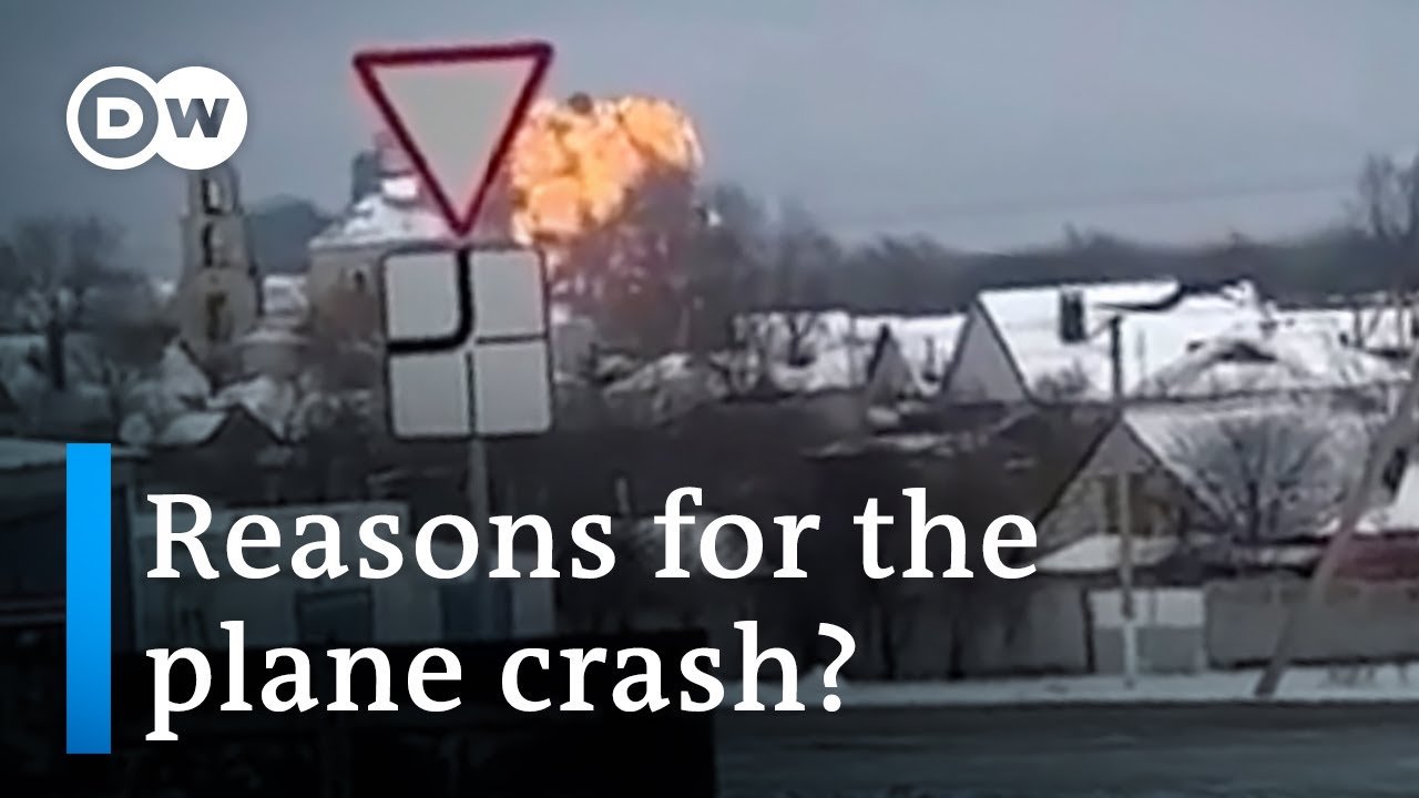 Russian Military Transport Plane Crash Near Ukraine Border Kills All Onboard, Including 65 Ukrainian POWs