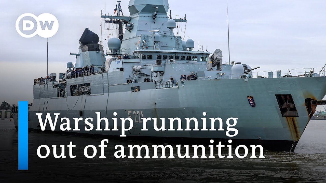 German Frigate “Hessen” Faces Ammunition Shortage and Identifies Challenges in Red Sea Mission