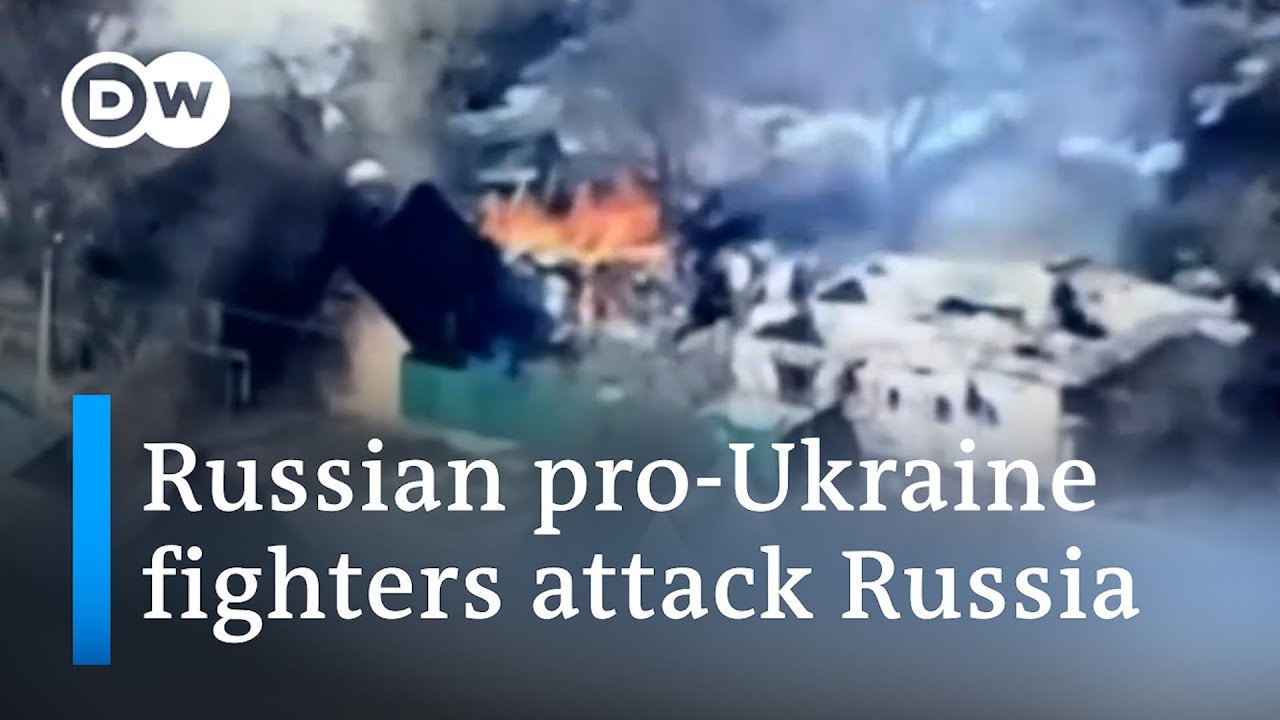 Russian Pro-Ukraine Fighters Launch Attacks into Western Russia, Claims of Border Town Control Contested by Moscow