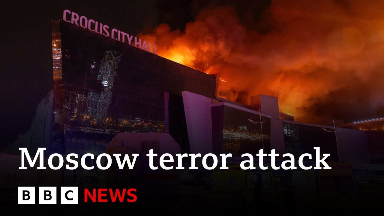 Gunmen Attack Moscow Concert Hall: Reports Indicate at Least 12 Fatalities, Building Afire