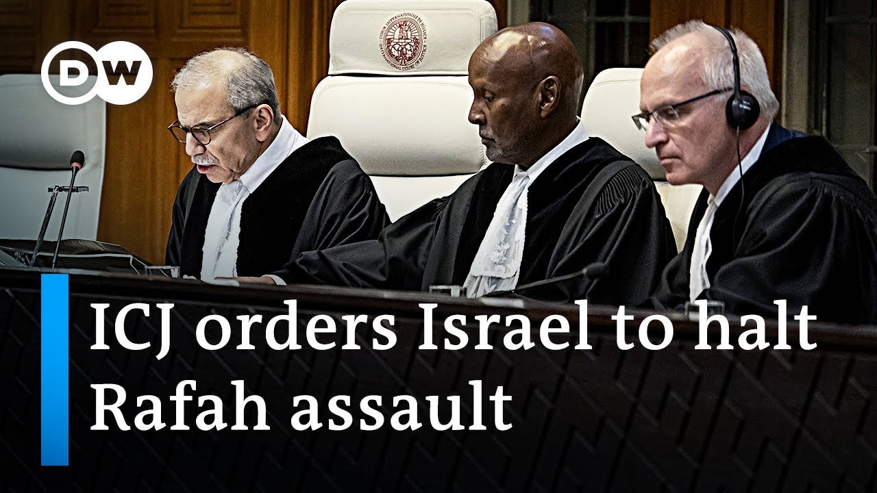 ICJ Orders Israel to Cease Military Offensive in Rafah, Citing Humanitarian Concerns