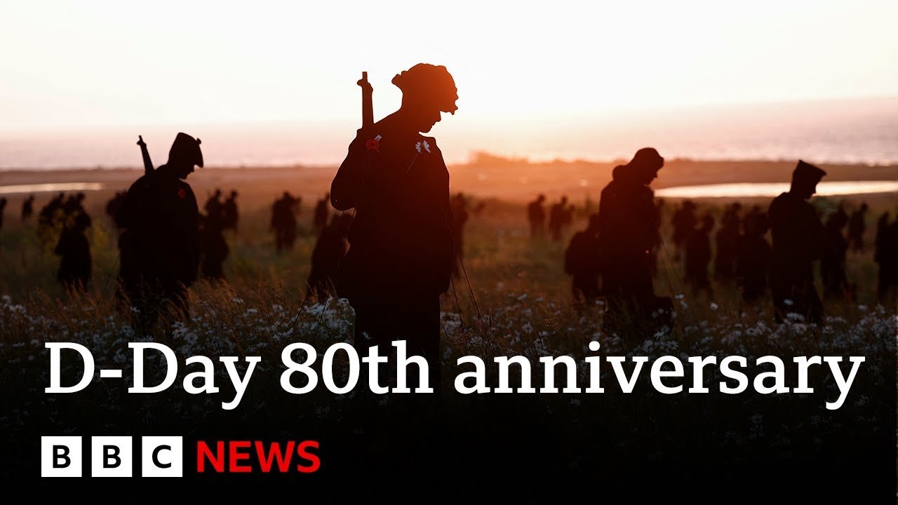 World Leaders and Veterans Commemorate 80th Anniversary of D-Day in Normandy