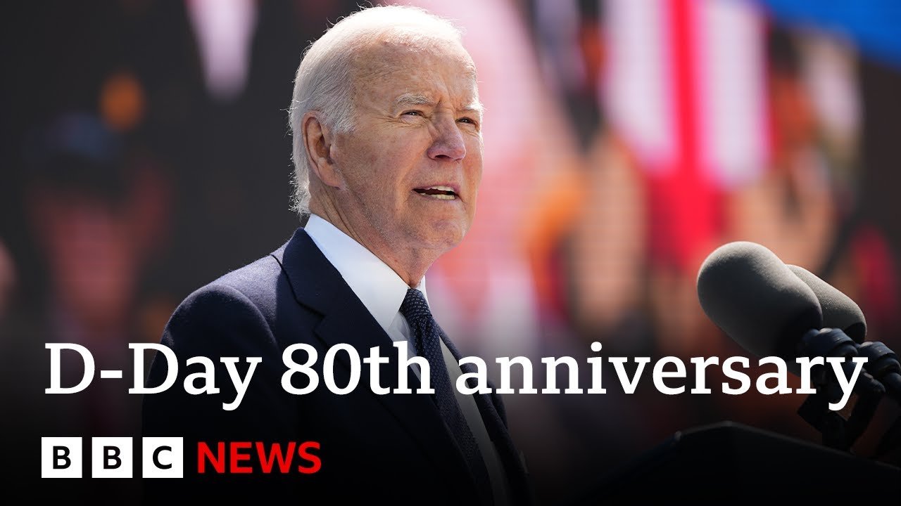 Biden Draws Parallels Between D-Day Struggle and Ukraine’s Fight for Freedom