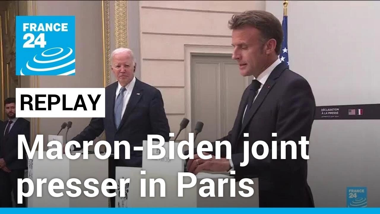 Presidents Macron and Biden Reaffirm Strong US-France Alliance and Commitment to Ukraine in Paris Joint Press Conference