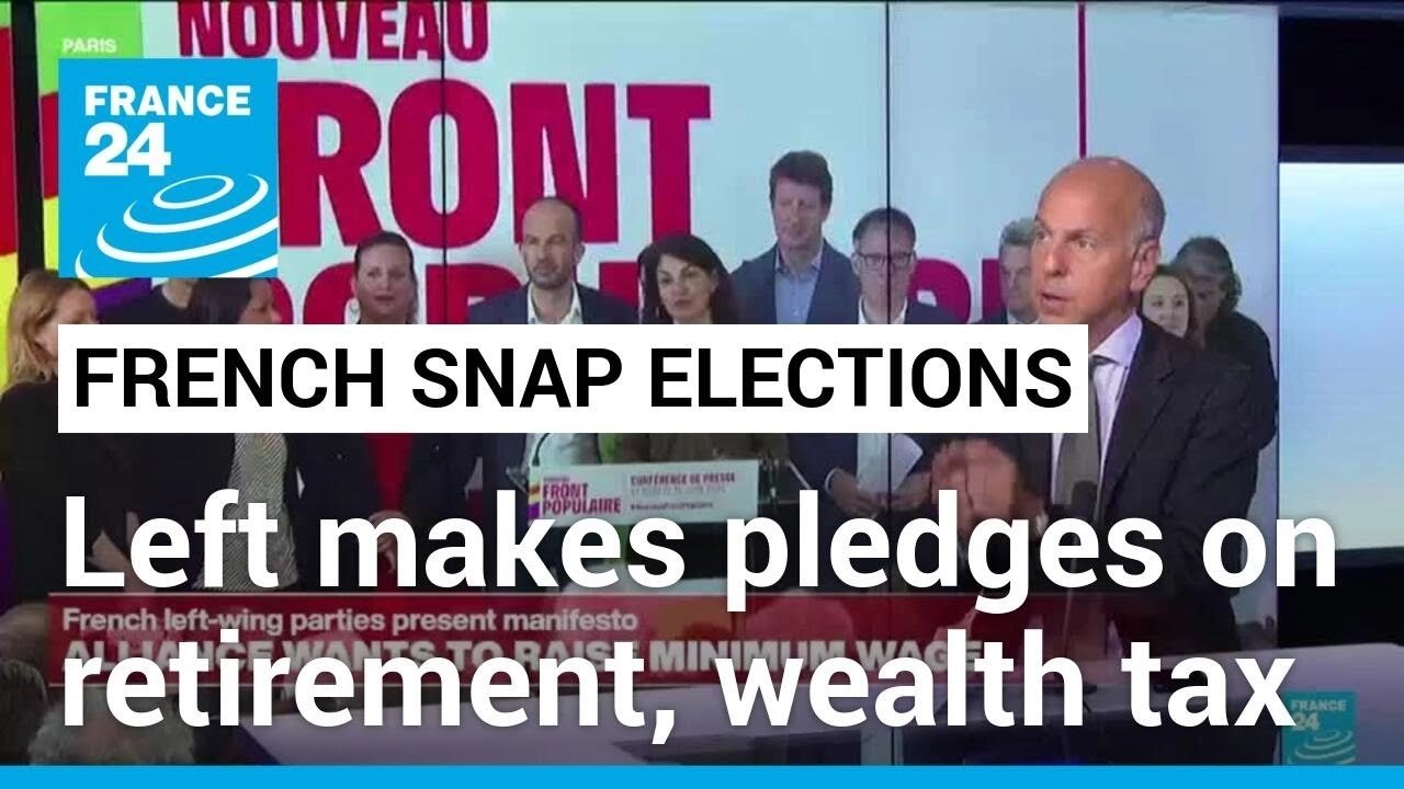 French Left-Wing Parties Unite Ahead of Snap Elections, Promise Policy Overhaul and Support for Ukraine
