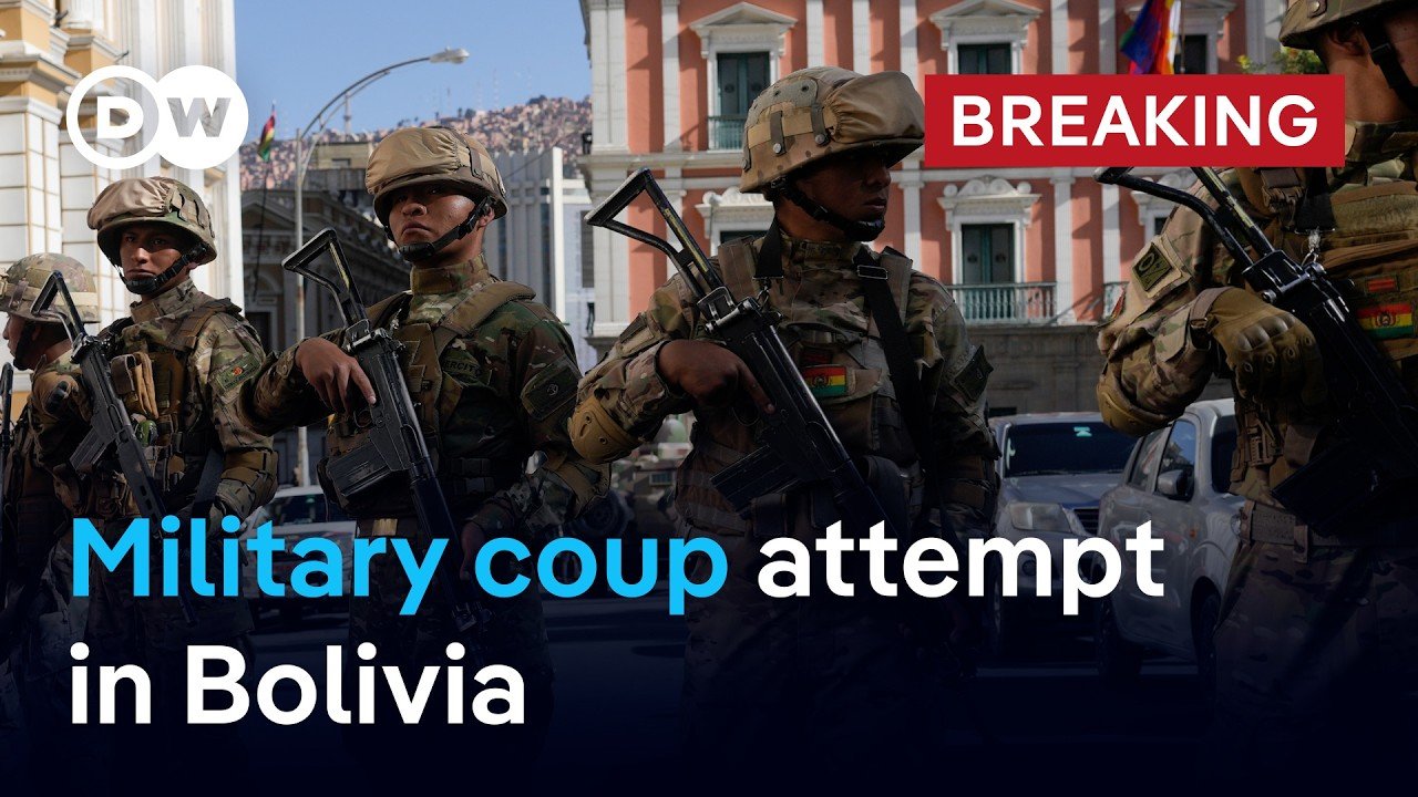 Bolivia Faces Military Coup Attempt as President Arce and Former President Morales Call for Resistance