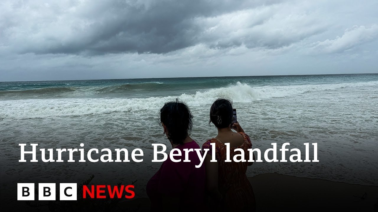 Hurricane Beryl Makes Landfall in the Caribbean as Category 4 Storm, Earliest in Record