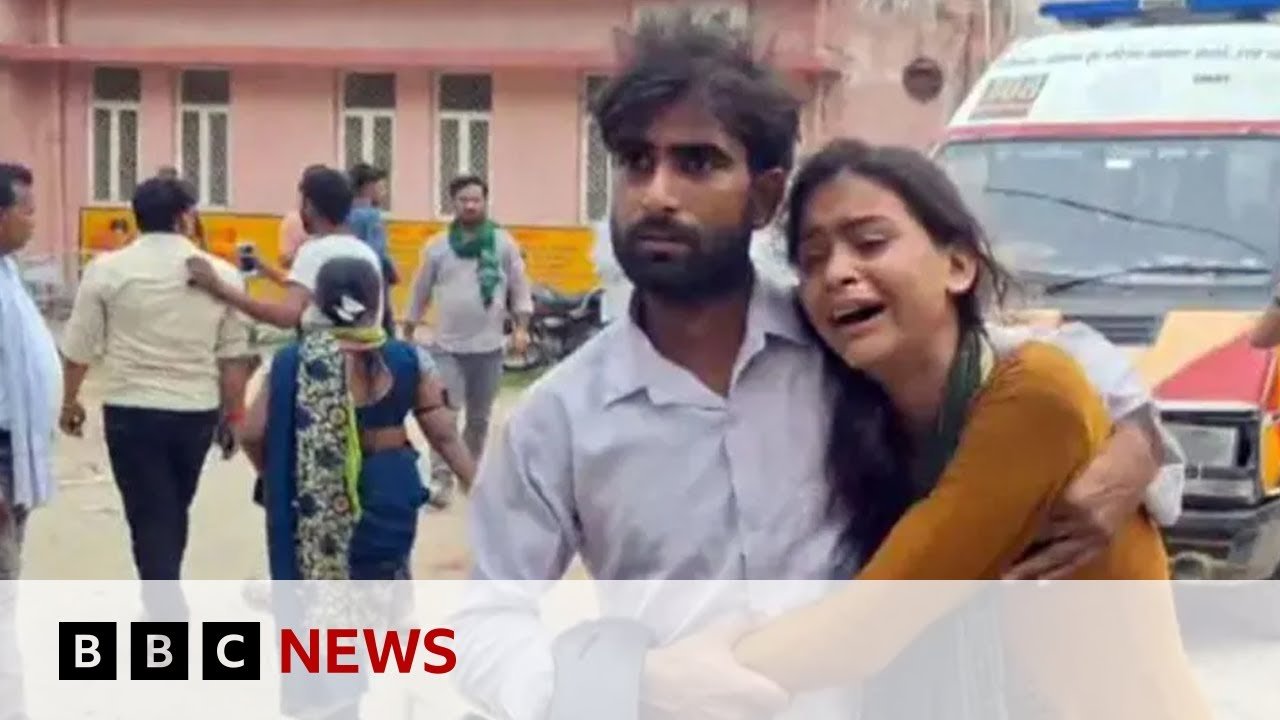 Over 100 Fatalities Confirmed Following Stampede at Religious Gathering in Northern India