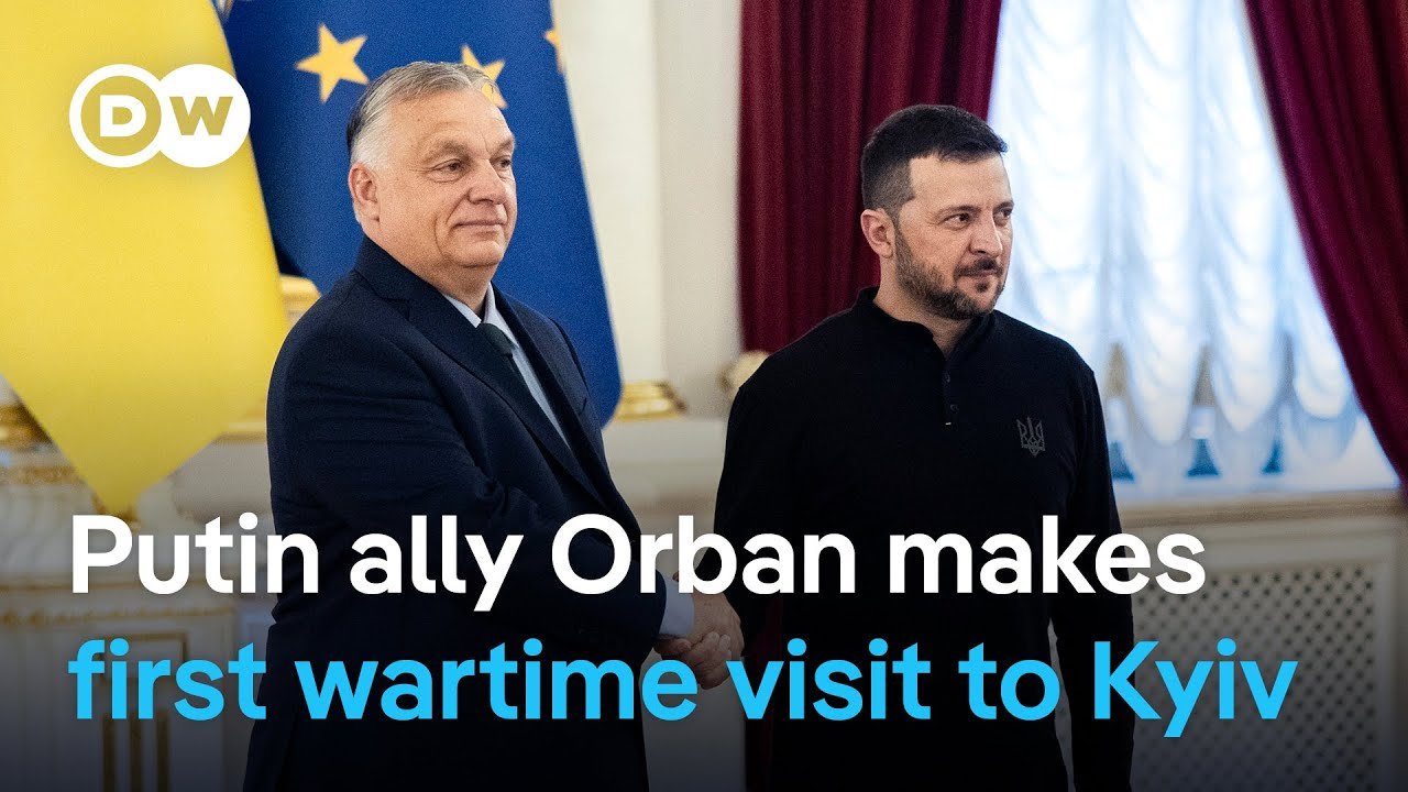 Hungarian Prime Minister Orban Calls for Cease-Fire in Ukraine During Kyiv Visit, Faces Resistance from Zelenskyy