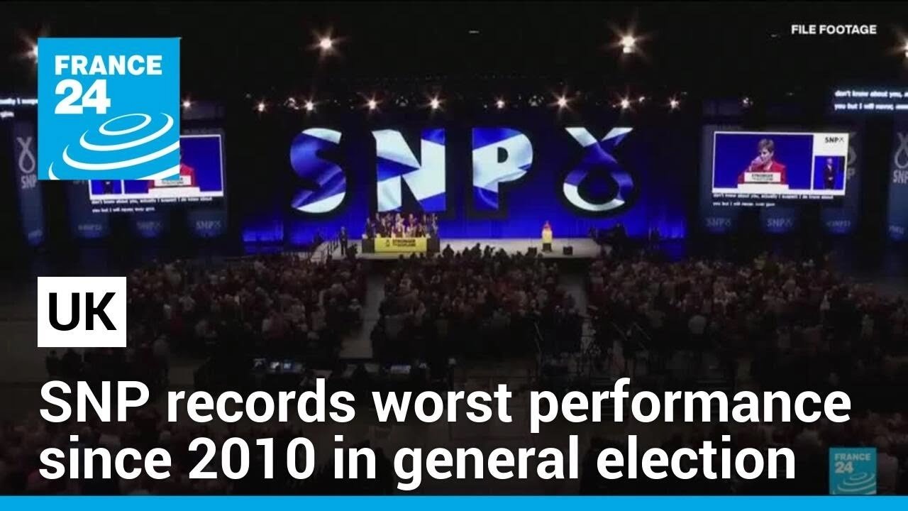 SNP Suffers Significant Setback in UK General Election, Recording Worst Performance Since 2010