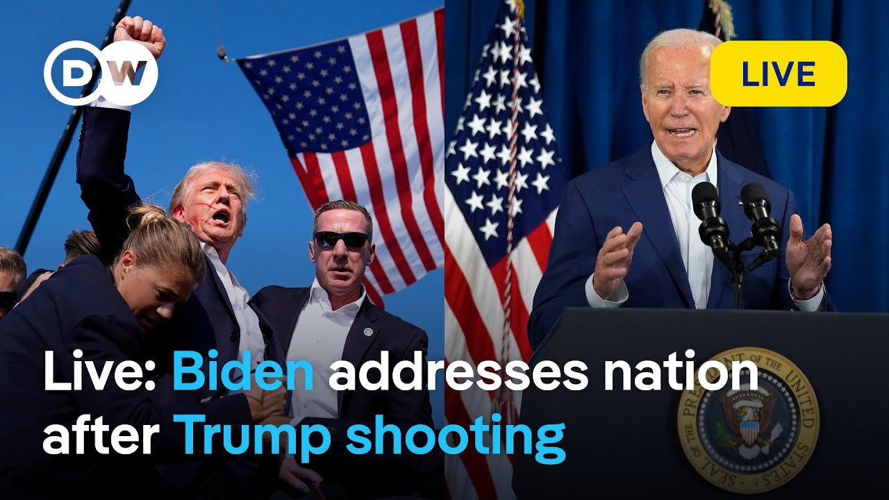 Biden Addresses Nation, Extends Support to Trump and Mourns Victim in Shooting Incident