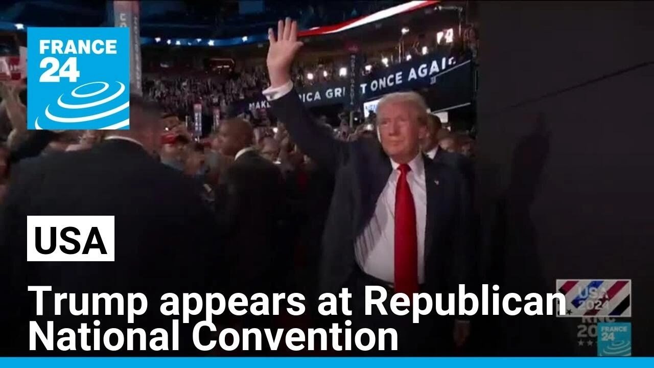 Donald Trump Attends Republican National Convention with Bandaged Ear Following Assassination Attempt, Formally Nominated