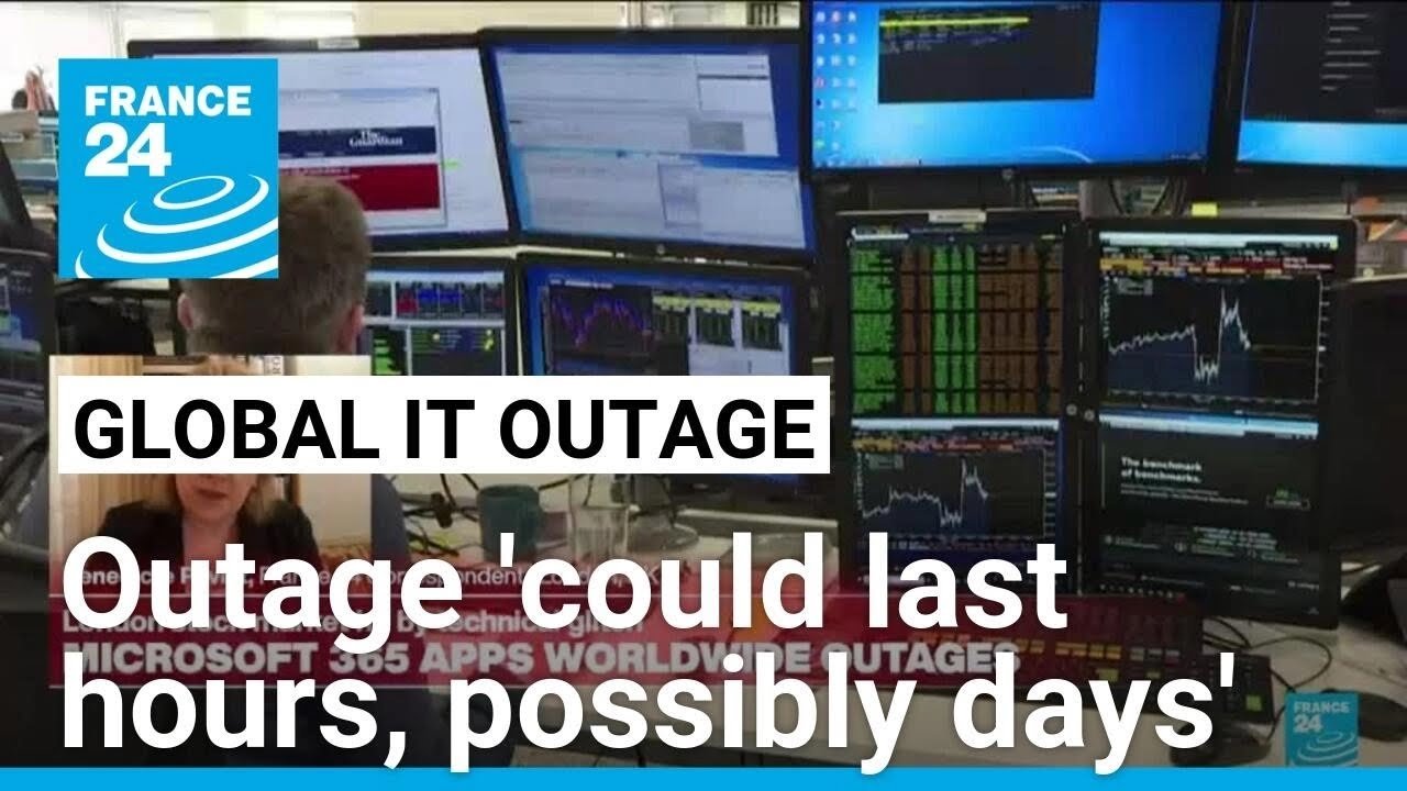 Widespread IT Outages Disrupt UK Airports, Trains, and NHS; Microsoft Investigating Potential Causes