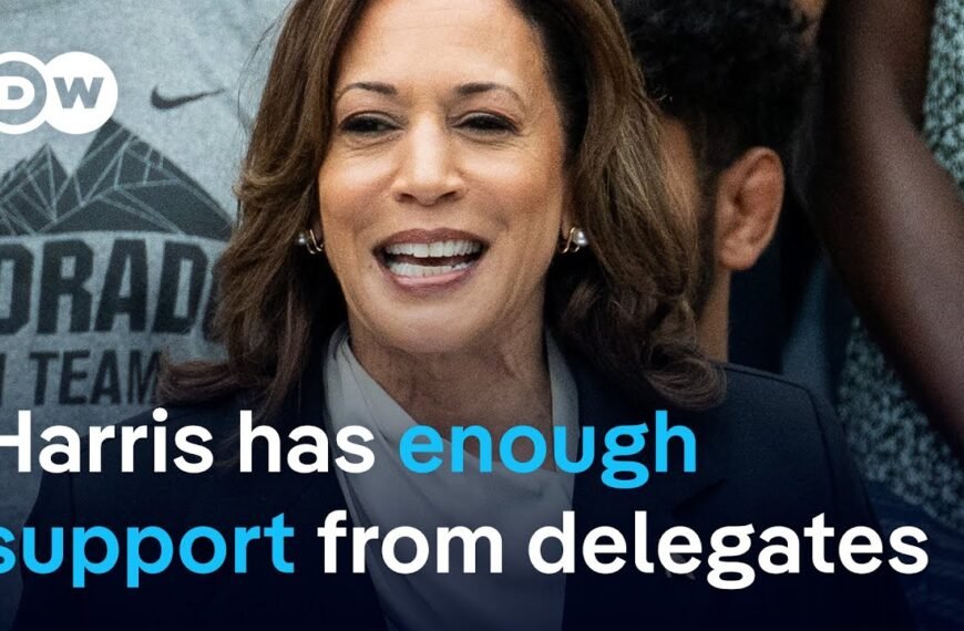Kamala Harris Secures Enough Delegates to Become Democratic Party’s Presumptive Nominee