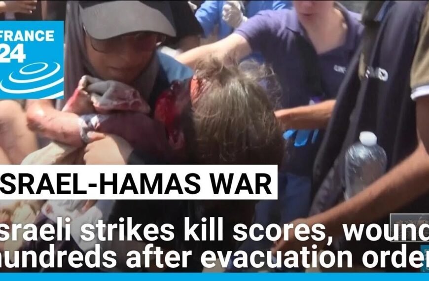 Israeli Airstrikes in Gaza Kill Scores and Wound Hundreds Following Evacuation Orders