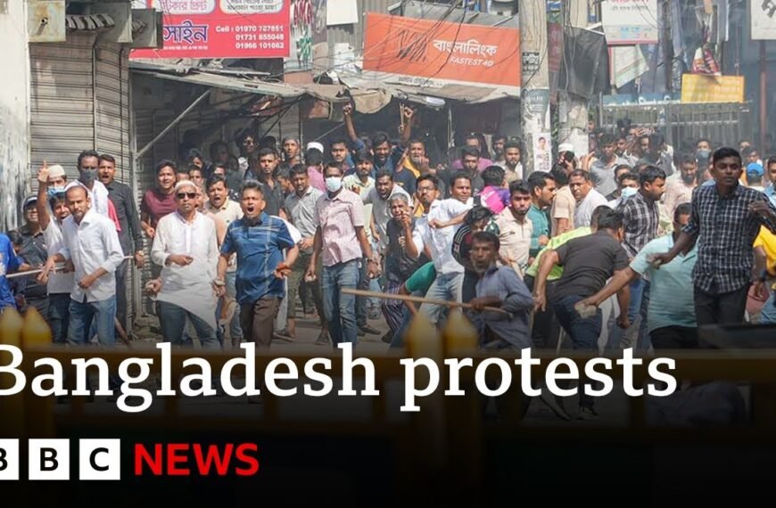 Bangladesh PM Attributes Deadly Protests to Political Rivals, Announces Conditional Curfew Lift Amid Ongoing Unrest