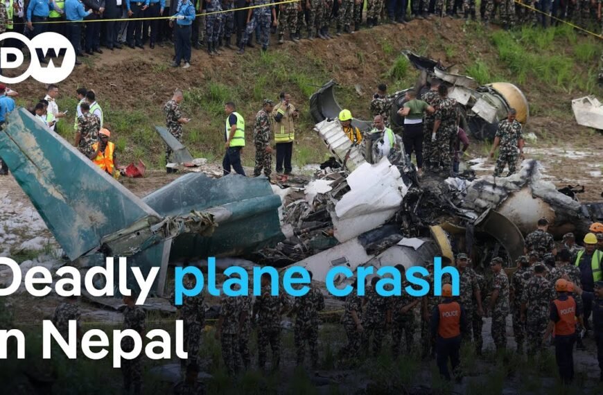 Plane Crash at Kathmandu’s Tribhuvan International Airport Kills 18, Pilot Survives