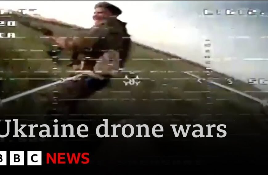 Ukraine Counters Russian Advances with Drone Warfare on the Eastern Front