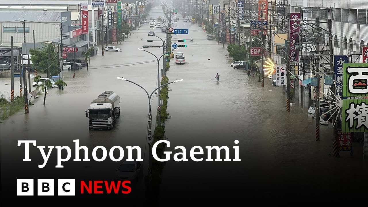 Typhoon Gaemi Causes Deaths, Forces Evacuations in Taiwan and Hits the Philippines Before Moving Towards China