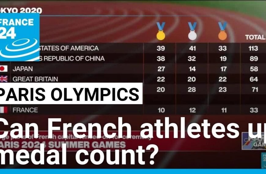 Pressure Mounts on French Athletes to Surpass Tokyo Medal Count at Home Games