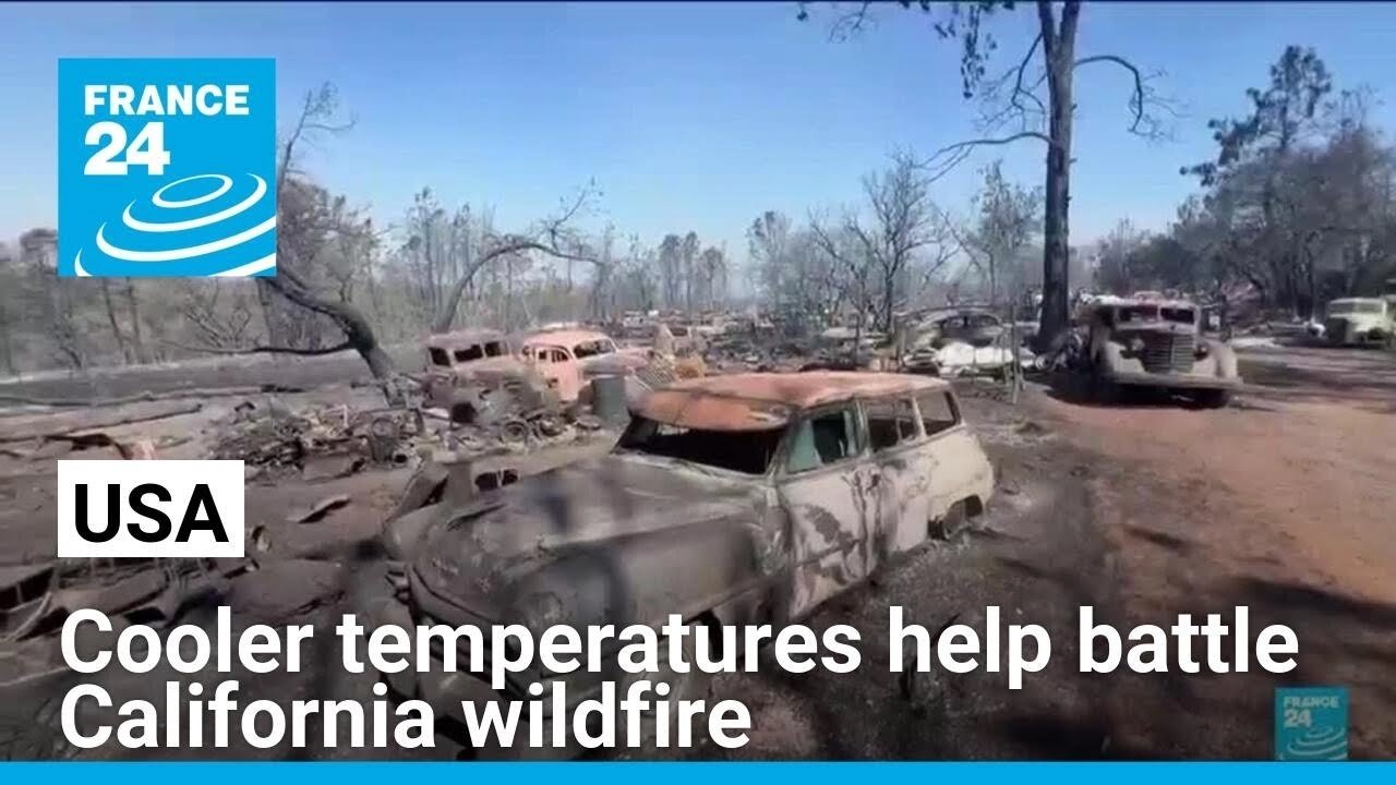 Cooler Temperatures Aid Firefighters in Battling California’s Largest Wildfire of the Year