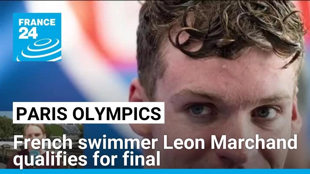 Leon Marchand Aims to End France’s 12-Year Olympic Swimming Gold Drought in Paris