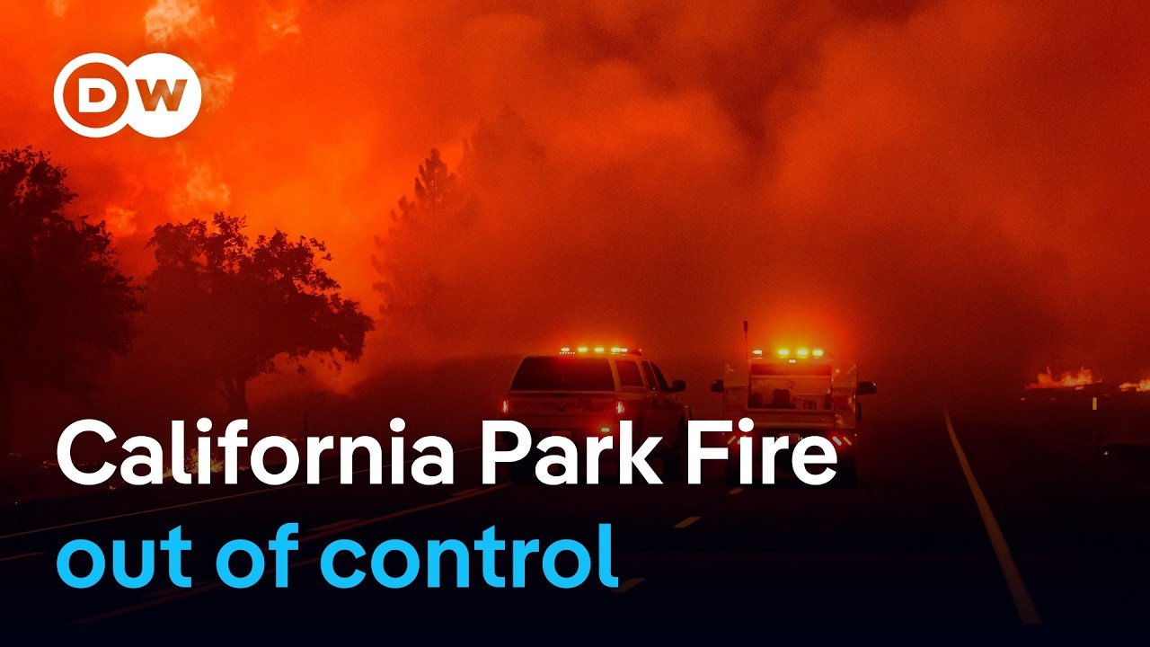 California’s Park Fire Becomes Largest of the Year, Doubling in Size and Destroying Over 100 Structures