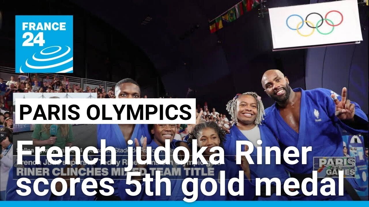 Teddy Riner Clinches Historic 5th Gold for France in Judo at Paris Olympics