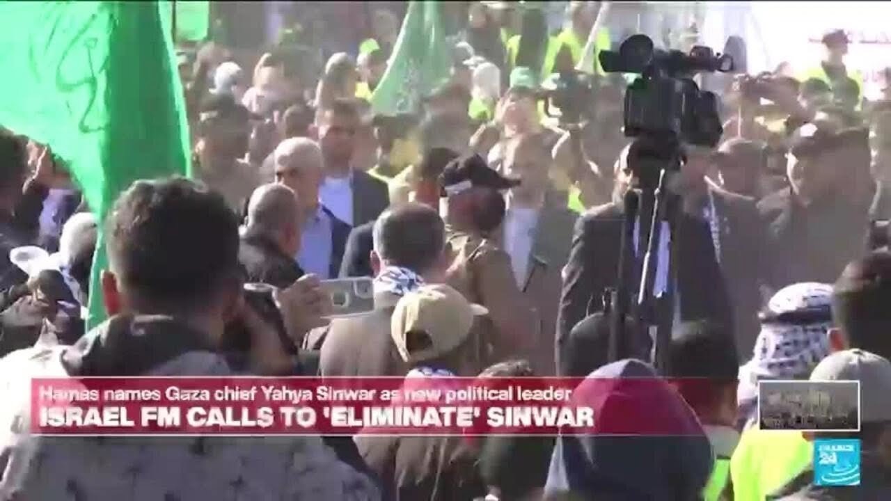 Yahya Sinwar Named New Political Leader of Hamas, Sparking Israeli Threats