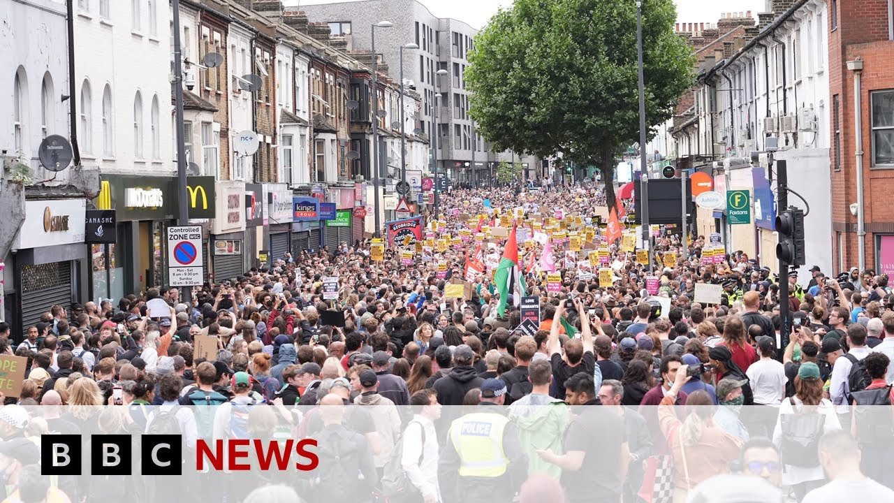 Anti-Racism Protests Erupt Across England in Response to Recent Violent Unrest