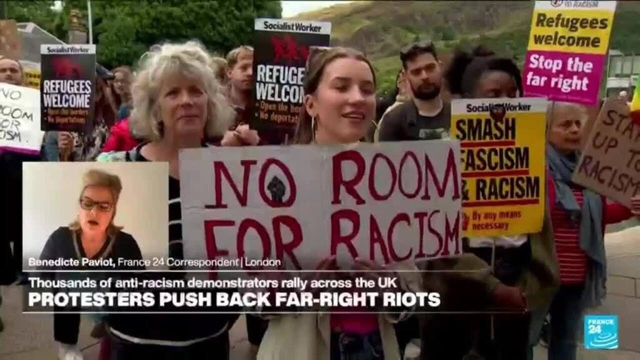 Anti-Racism Rallies Held Peacefully Across the UK Amid Heightened Police Presence