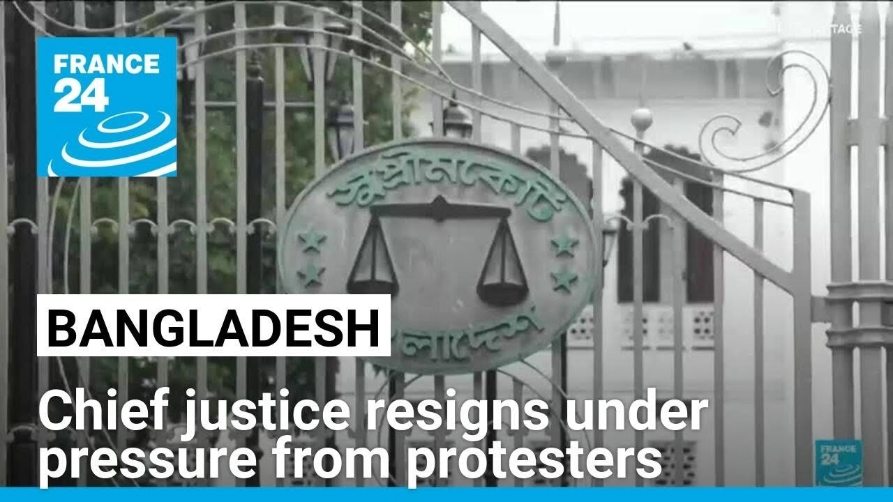 Bangladesh Chief Justice Resigns Amid Protests Demanding Judicial Reforms