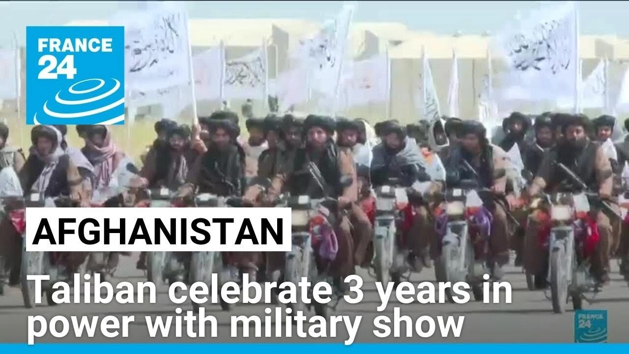 Taliban Marks Three Years in Power with Military Parade at Bagram, Amidst Ongoing Human Rights Concerns