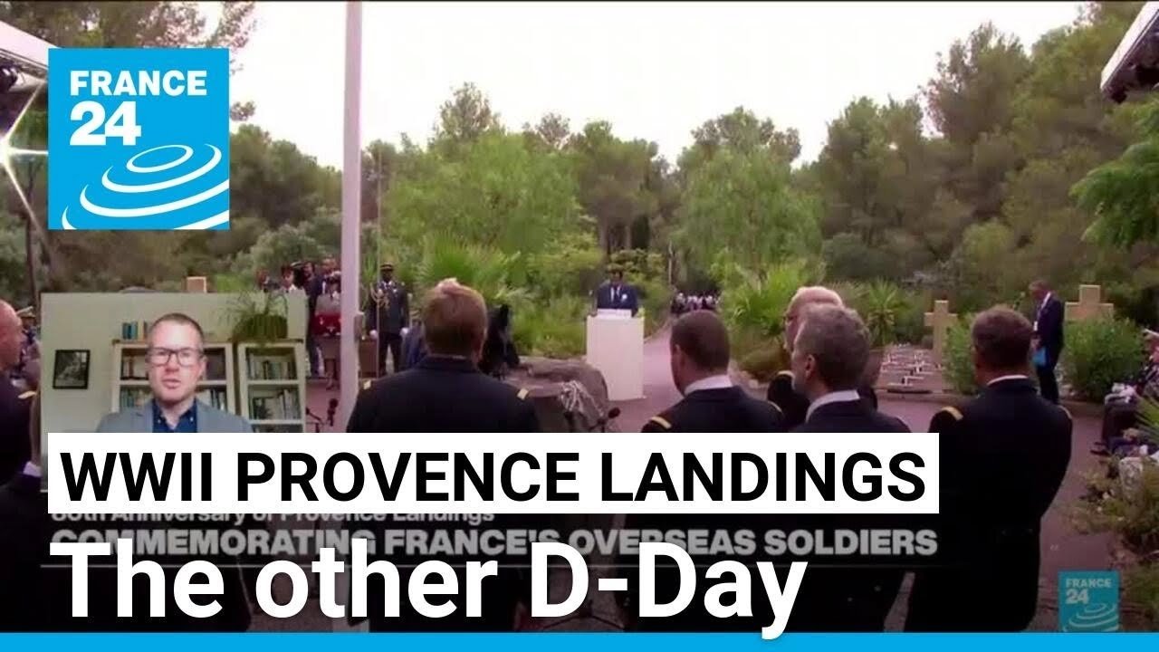 France Commemorates Soldiers from Former Colonies at Provence Landings Anniversary