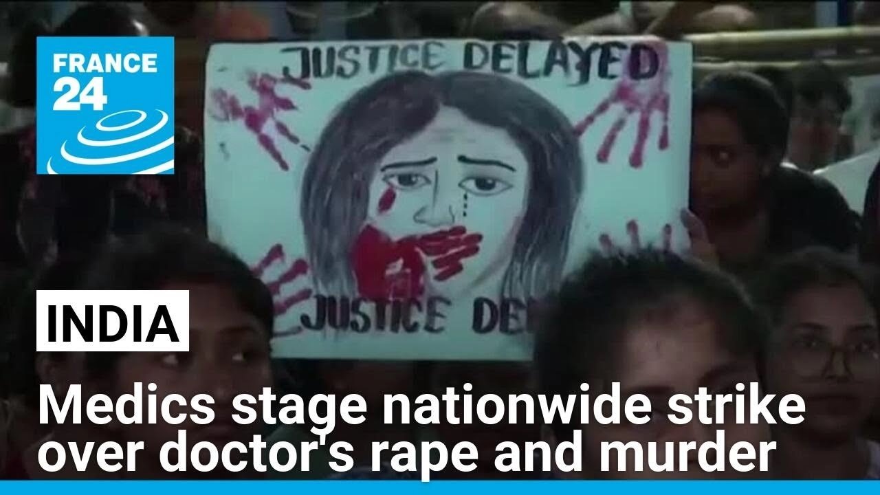 Nationwide Strike by Indian Medics Demanding Better Protection for Women Following Doctor’s Rape and Murder