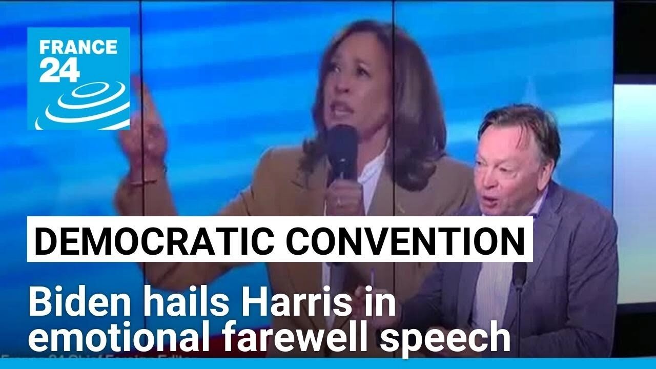 Biden Endorses Harris as Successor in Poignant DNC Speech, Urges Unity for November Election