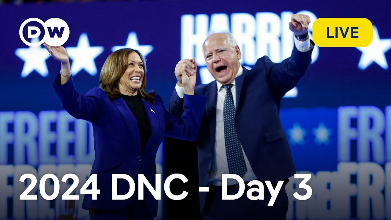 Live Coverage: Day 3 of the Democratic National Convention 2024 – DW News