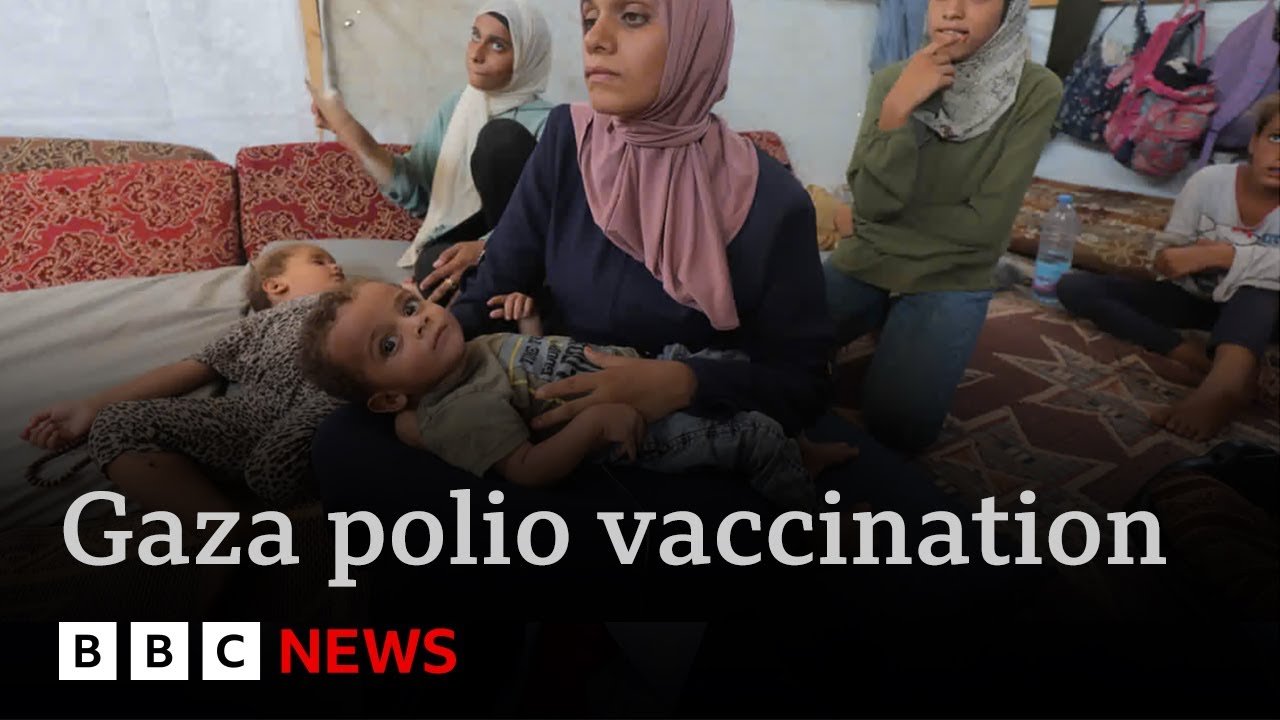 Israel and Hamas Agree on Temporary Ceasefires for Polio Vaccination in Gaza