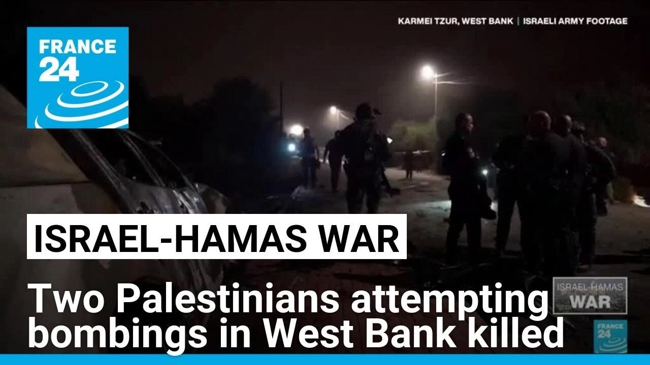 Israeli Forces Kill Two Palestinians Attempting Bombings in West Bank Amid Rising Tensions