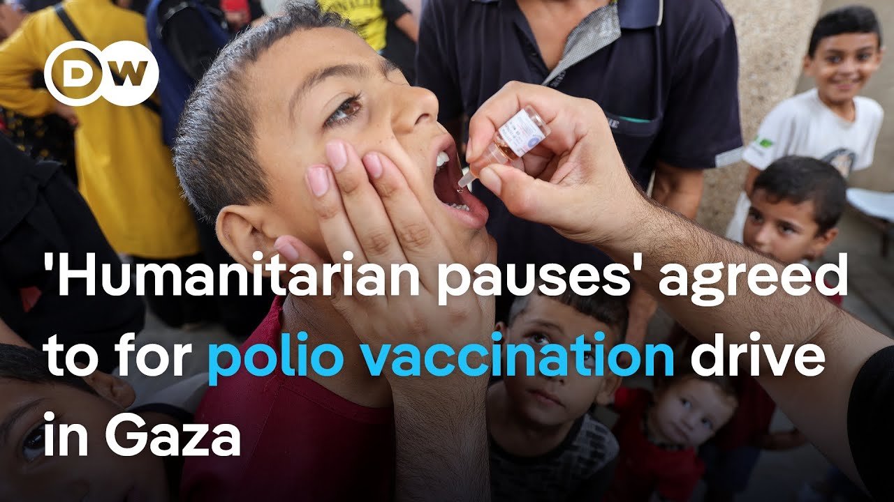 Gaza Begins Major Polio Vaccination Campaign Targeting 640,000 Children Amid Conflict