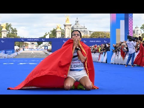 Morocco’s El Idrissi Secures Marathon World Record at Paris Paralympics Closing Ceremony