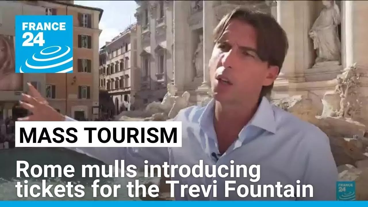 Rome Considers Entry Fee for Trevi Fountain Amid Europe’s Measures to Tackle Mass Tourism