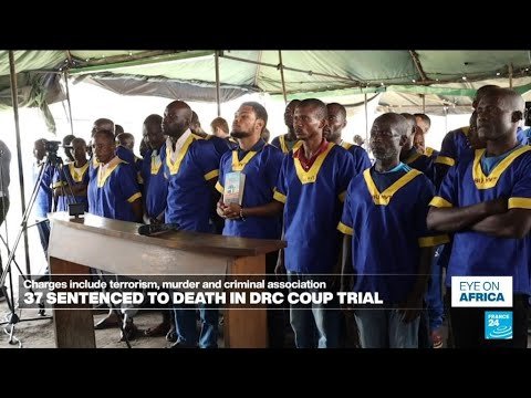 DR Congo Military Court Sentences 37 to Death for Involvement in Coup Attempt