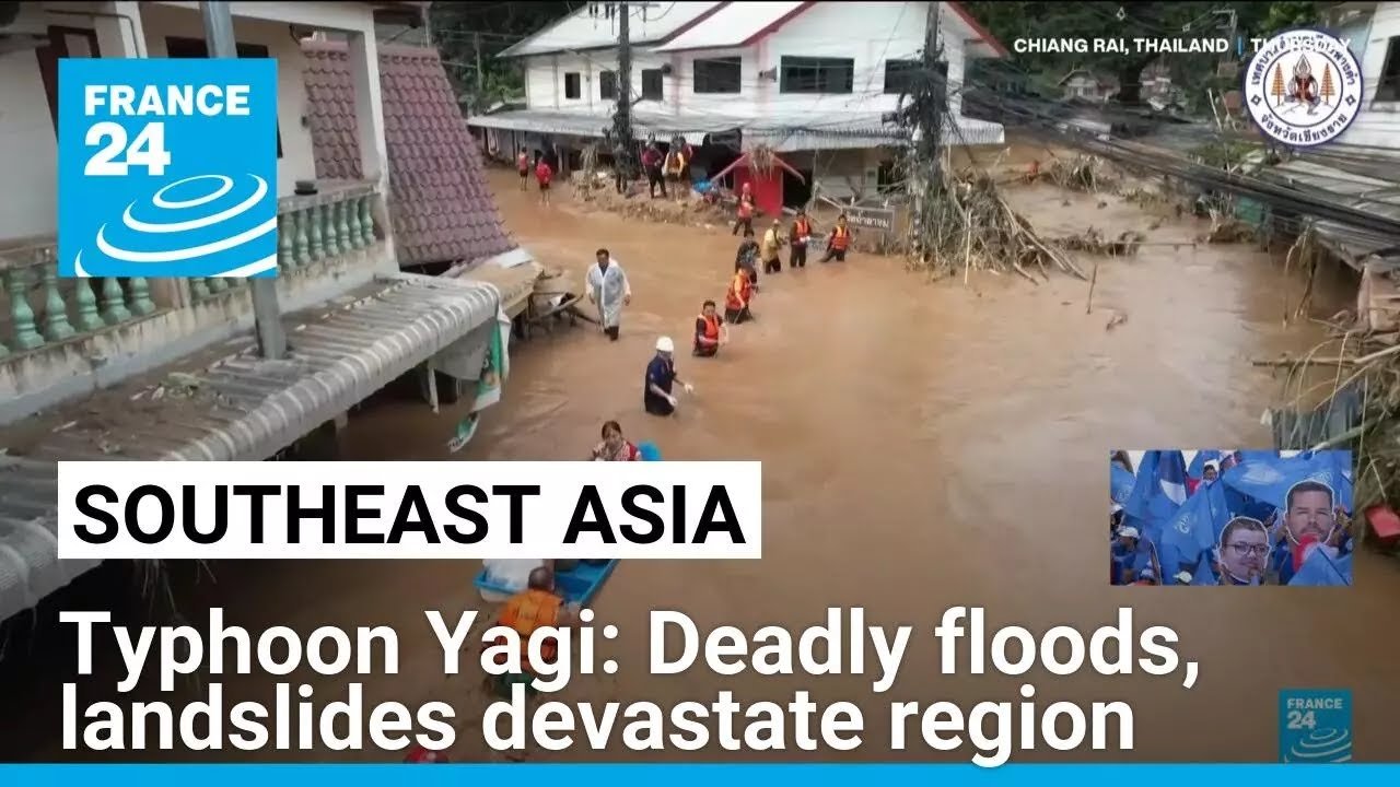 Typhoon Yagi Triggers Deadly Floods and Landslides Across Southeast Asia