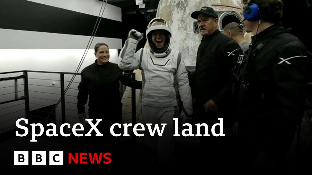 SpaceX Crew Successfully Completes Historic Mission, Returns to Earth