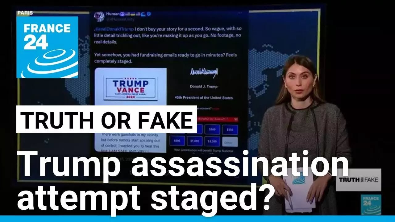 France 24 Examines Claims Surrounding Recent Alleged Assassination Attempt on Donald Trump