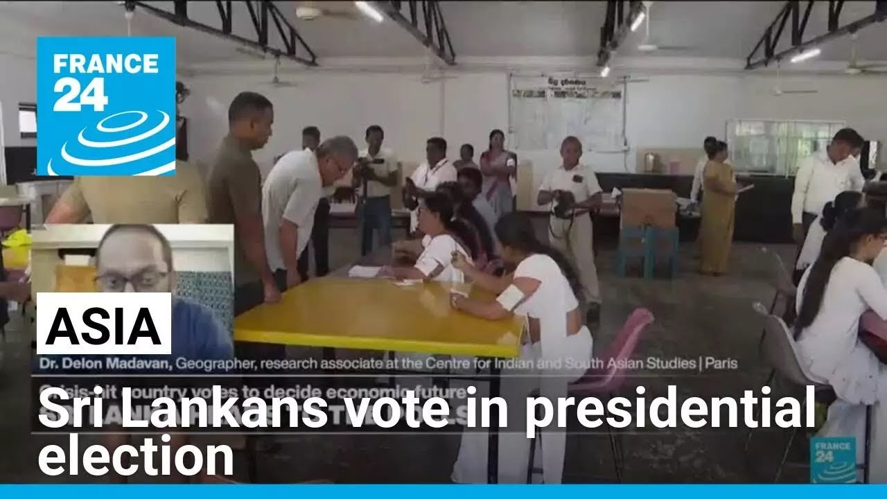 Sri Lankans Participate in Critical Presidential Election