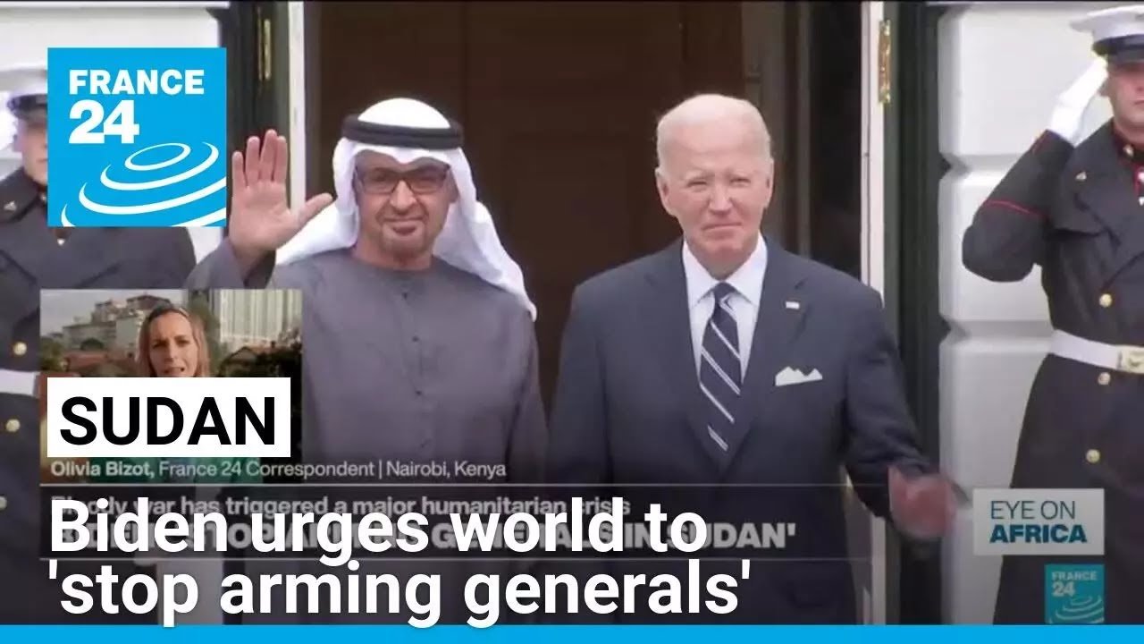 Biden Calls for Global Action to Halt Arms Supply to Sudanese Generals